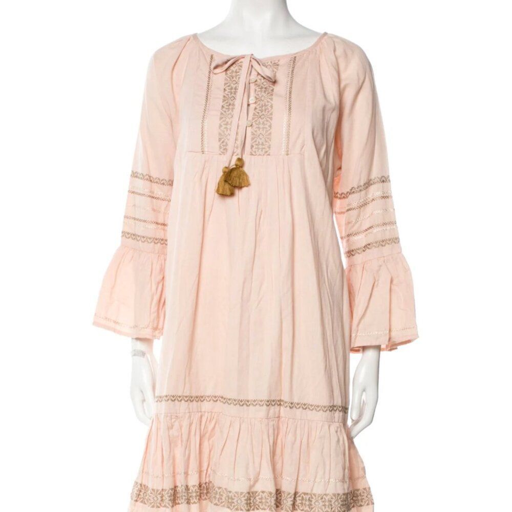 Roller Rabbit Linen and Cotton Blend boho dress - Size S